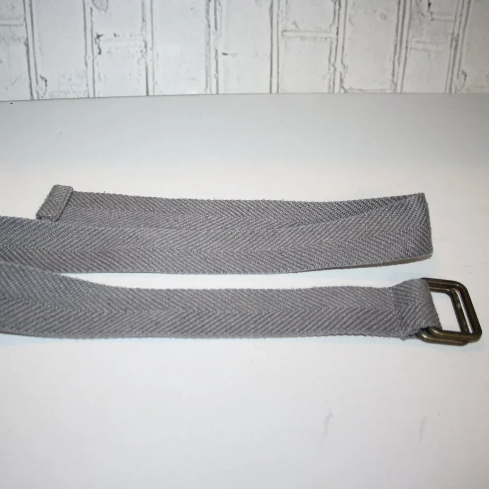 🟤 Unisex Gray & Bronze Belt (Fits up to 34